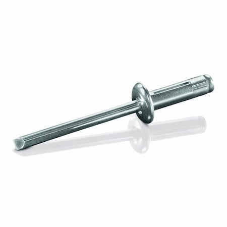 Goebel Blind Rivet, Dome Head, 5/32 in Dia., Aluminum Body, 500 PK ABA-0530-TIG